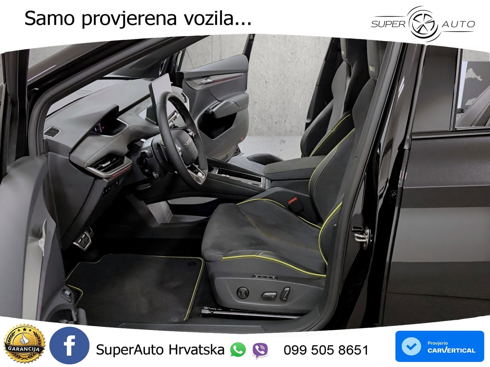 Škoda Enyaq iV RS 82 kWh (340 KS) AWD LED+GR SJED+ACC