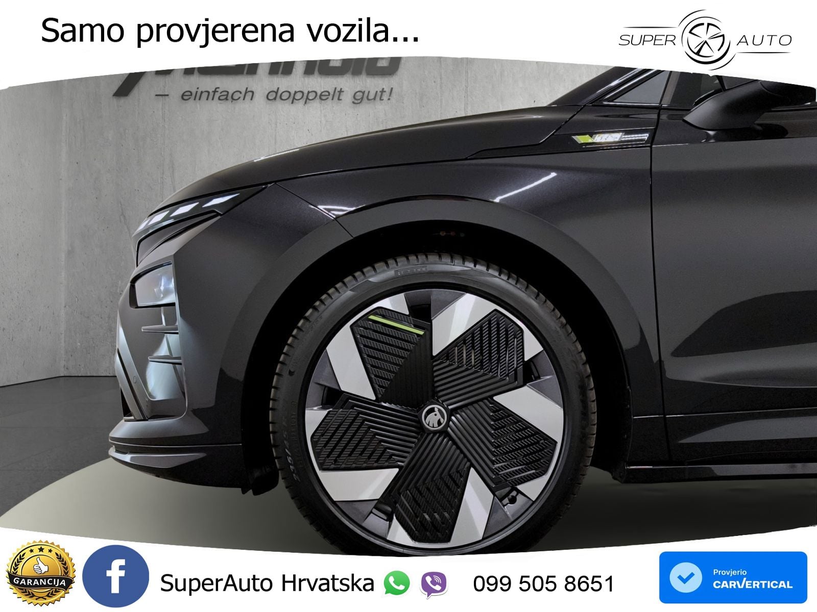 Škoda Enyaq iV RS 82 kWh (340 KS) AWD LED+GR SJED+ACC