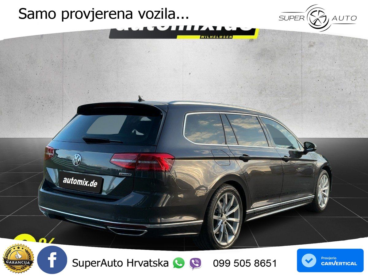 Volkswagen Passat Variant 2.0 TDI (240 KS) 4MOTION DSG R-Line LED+GR SJED+ACC