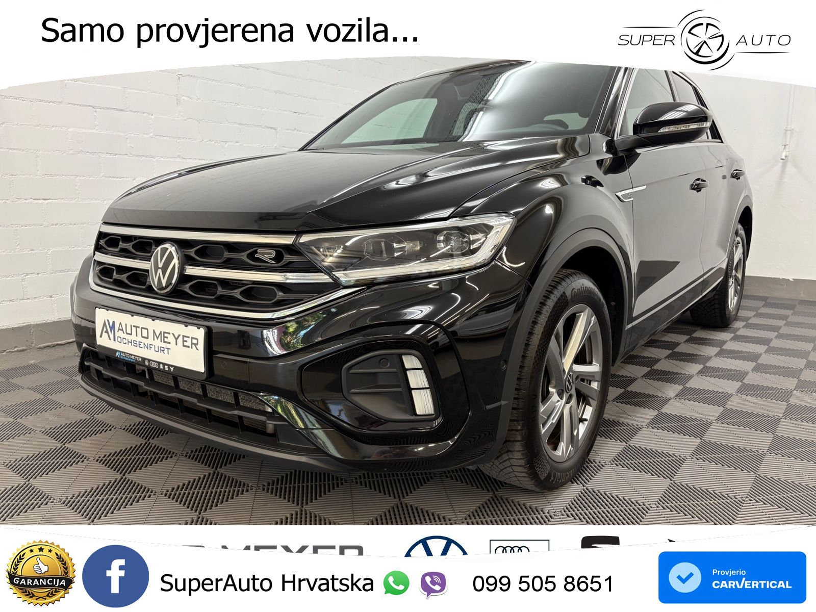 Volkswagen T-Roc 1.5 TSI (150 KS) DSG R-Line LED+GR SJED+ACC