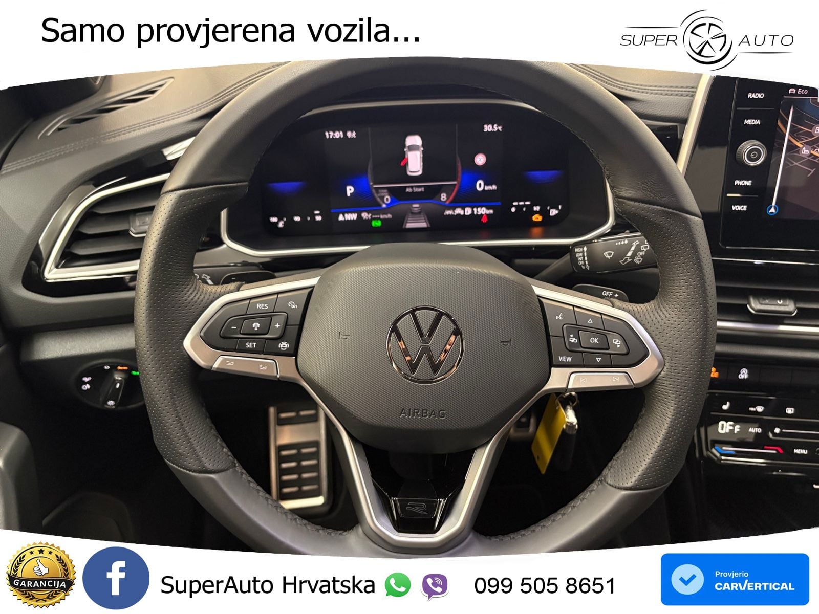 Volkswagen T-Roc 1.5 TSI (150 KS) DSG R-Line LED+GR SJED+ACC