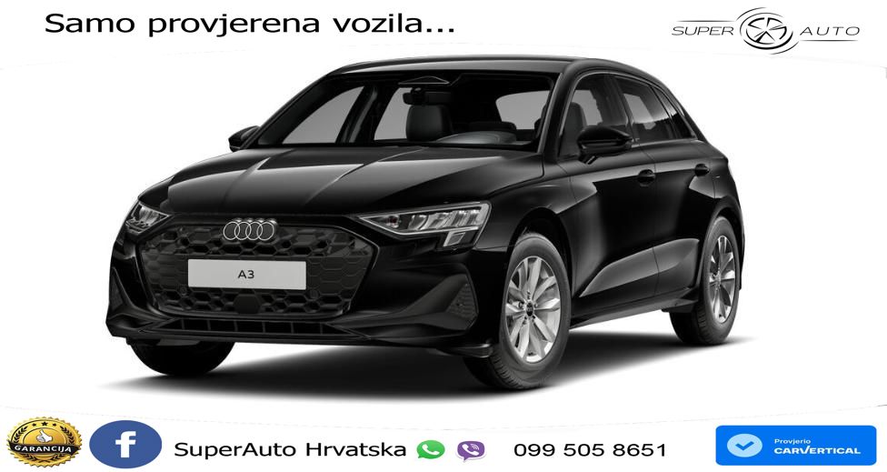 Audi A3 Sportback 30 TFSI (116 KS) LED+GR SJED+ACC