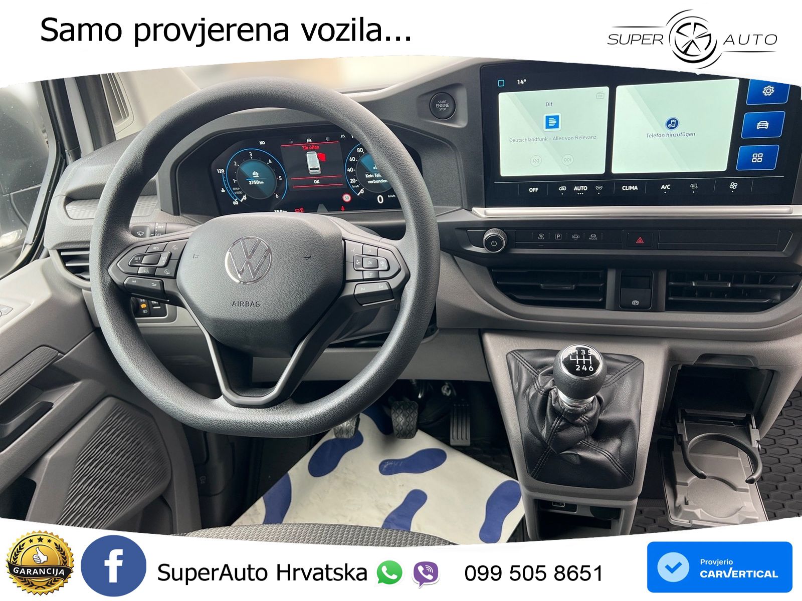Volkswagen Transporter Kasten 2.0 TDI KR LED Kamera PDC 110 KS