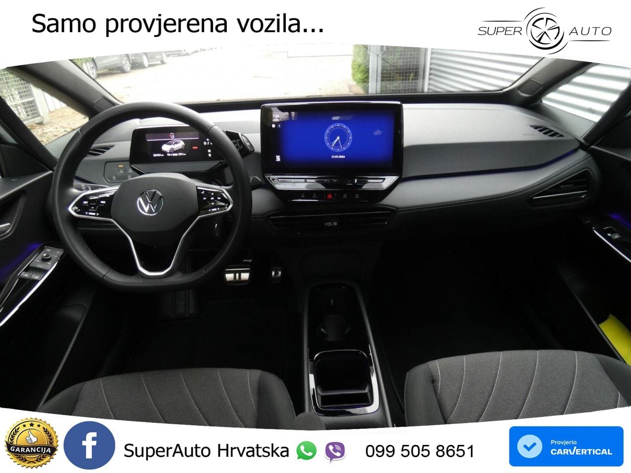Volkswagen ID.3 Pro 62 kWh (204 KS) LED+GR SJED+ACC