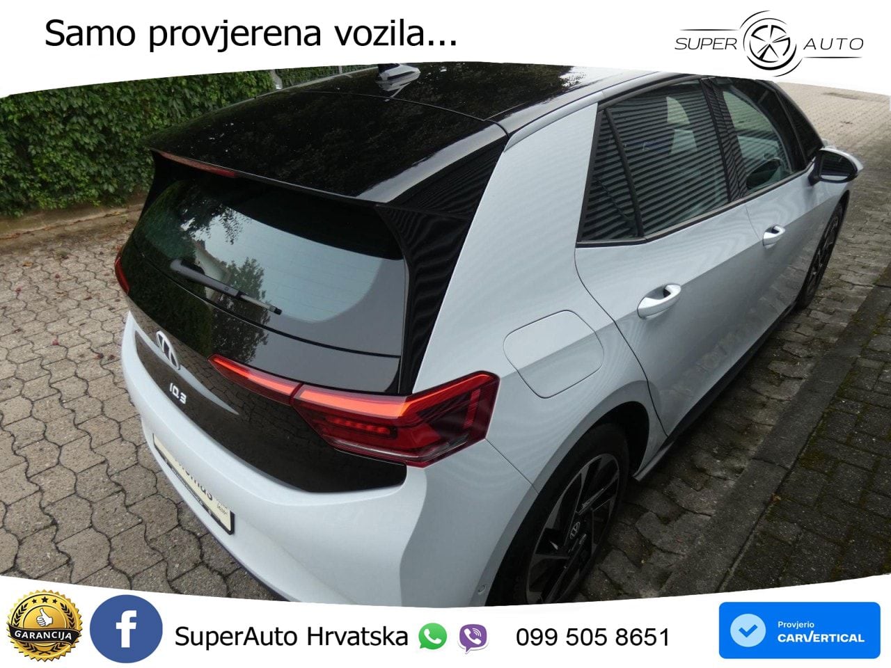 Volkswagen ID.3 Pro 62 kWh (204 KS) LED+GR SJED+ACC