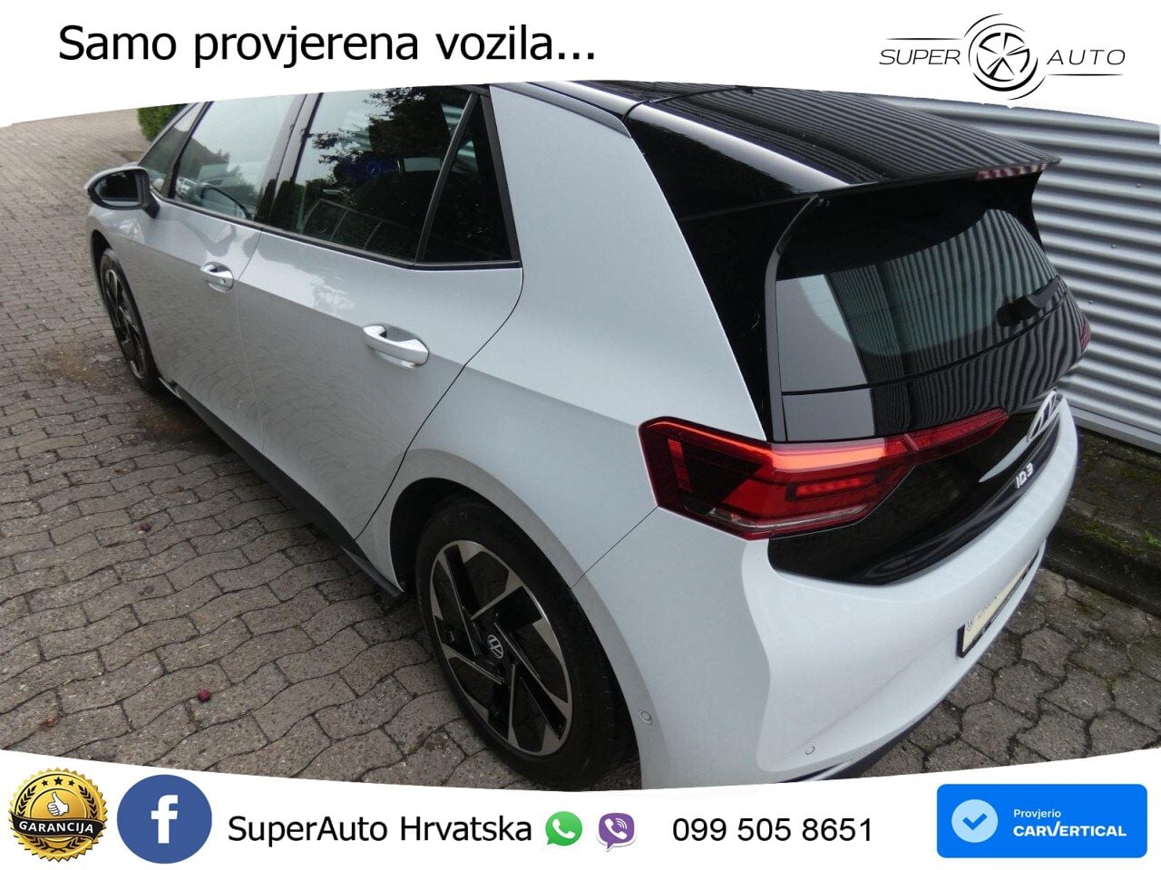 Volkswagen ID.3 Pro 62 kWh (204 KS) LED+GR SJED+ACC