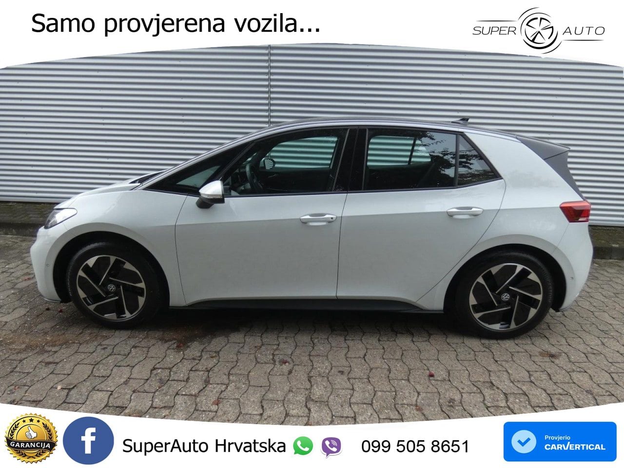 Volkswagen ID.3 Pro 62 kWh (204 KS) LED+GR SJED+ACC