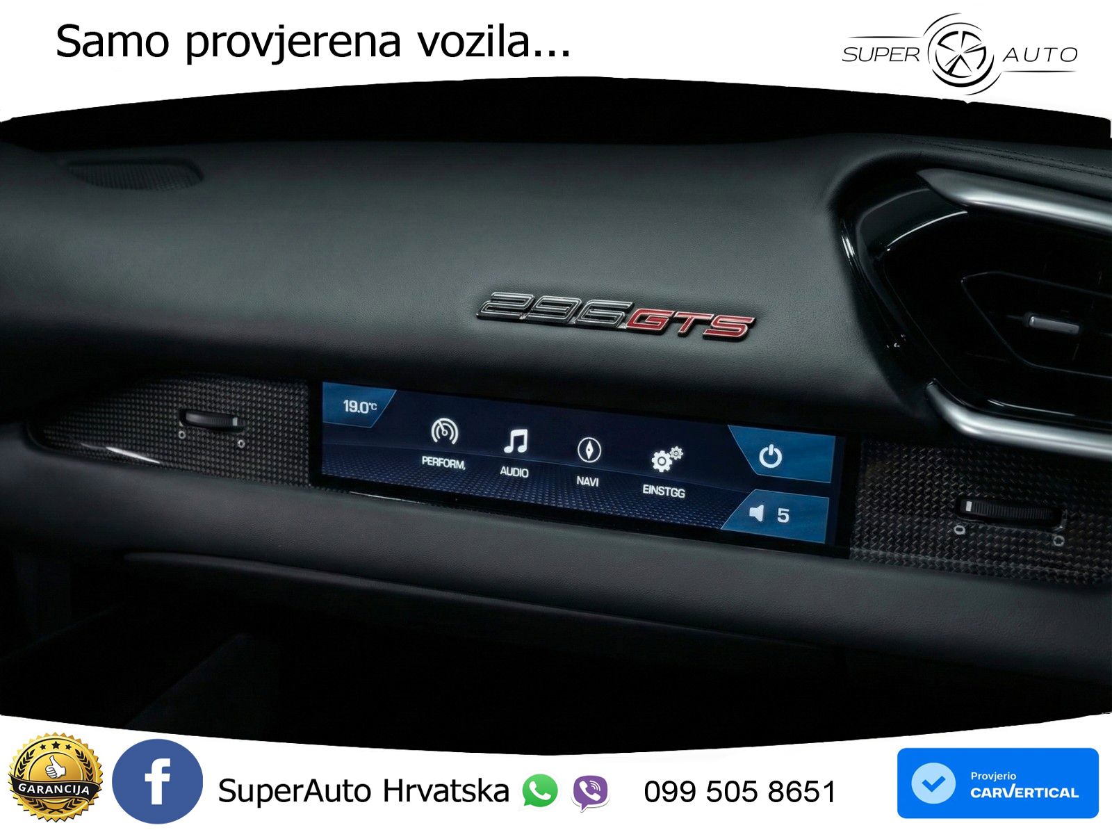 Ferrari 296 GTS 3.0 V6 (830 KS) F1 DCT