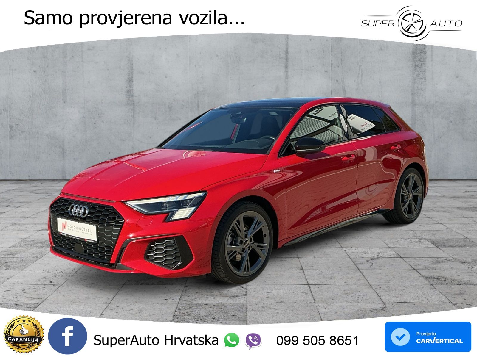 Audi A3 35 TFSI (150 KS) S line MATRIX+GR SJED+KAM