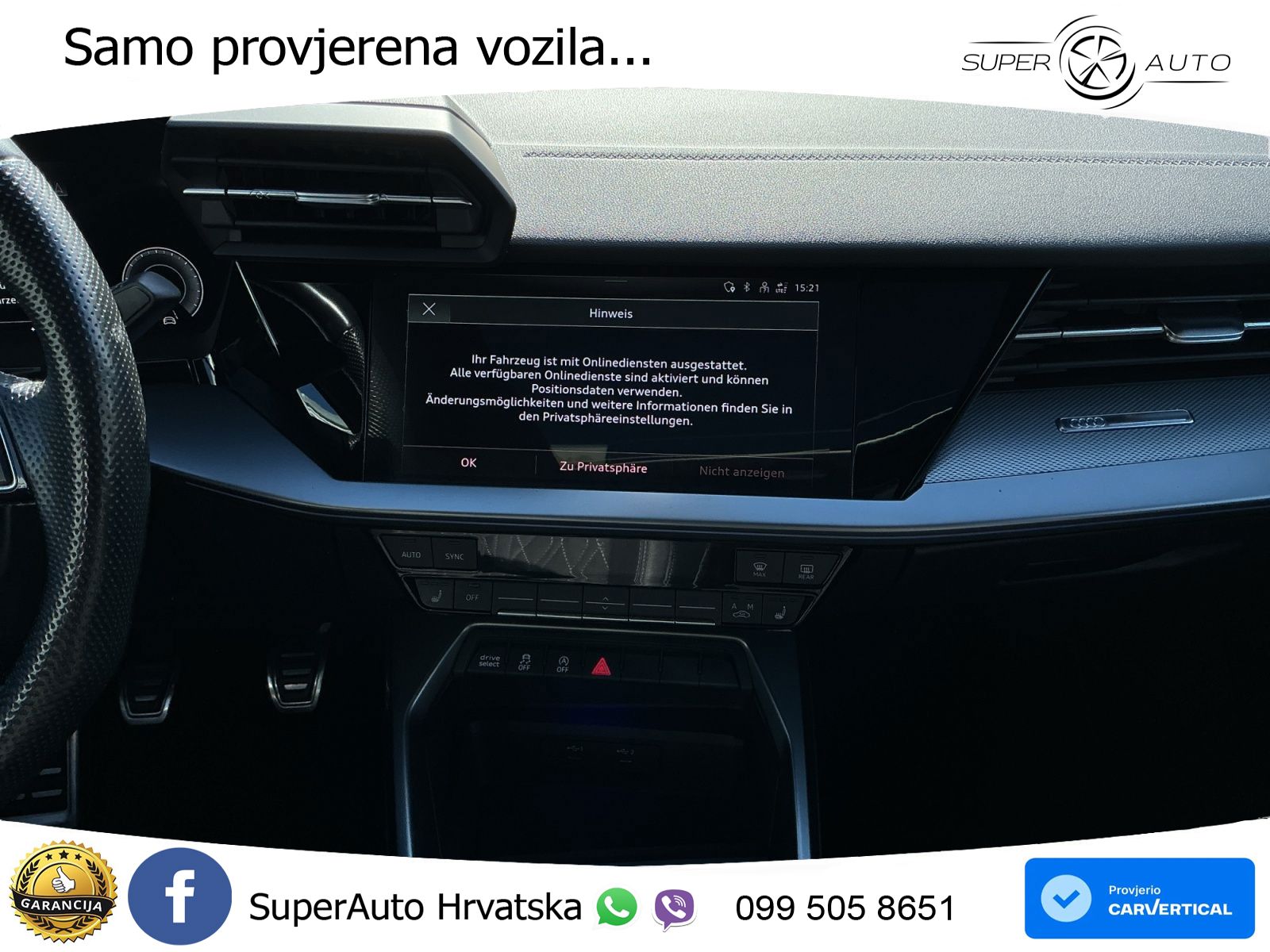 Audi A3 35 TFSI (150 KS) S line MATRIX+GR SJED+KAM