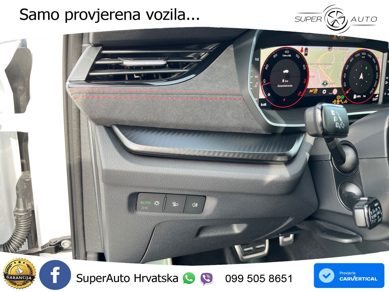 Škoda Octavia Combi RS 2.0 TSI (265 KS) DSG LED+GR SJED+ACC
