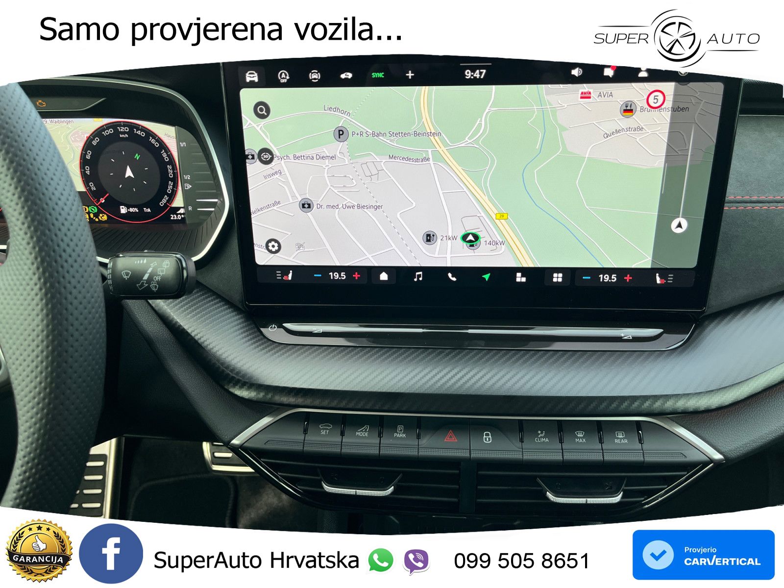 Škoda Octavia Combi RS 2.0 TSI (265 KS) DSG LED+GR SJED+ACC