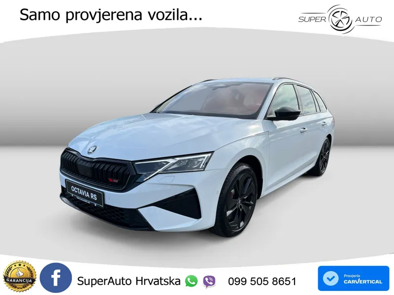 Škoda Octavia Combi RS 2.0 TSI (265 KS) DSG LED+GR SJED+ACC