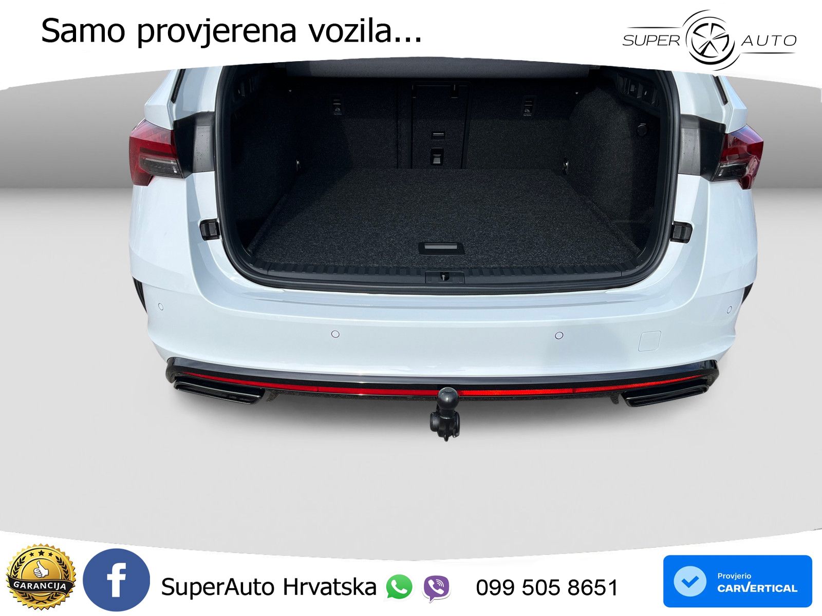 Škoda Octavia Combi RS 2.0 TSI (265 KS) DSG LED+GR SJED+ACC