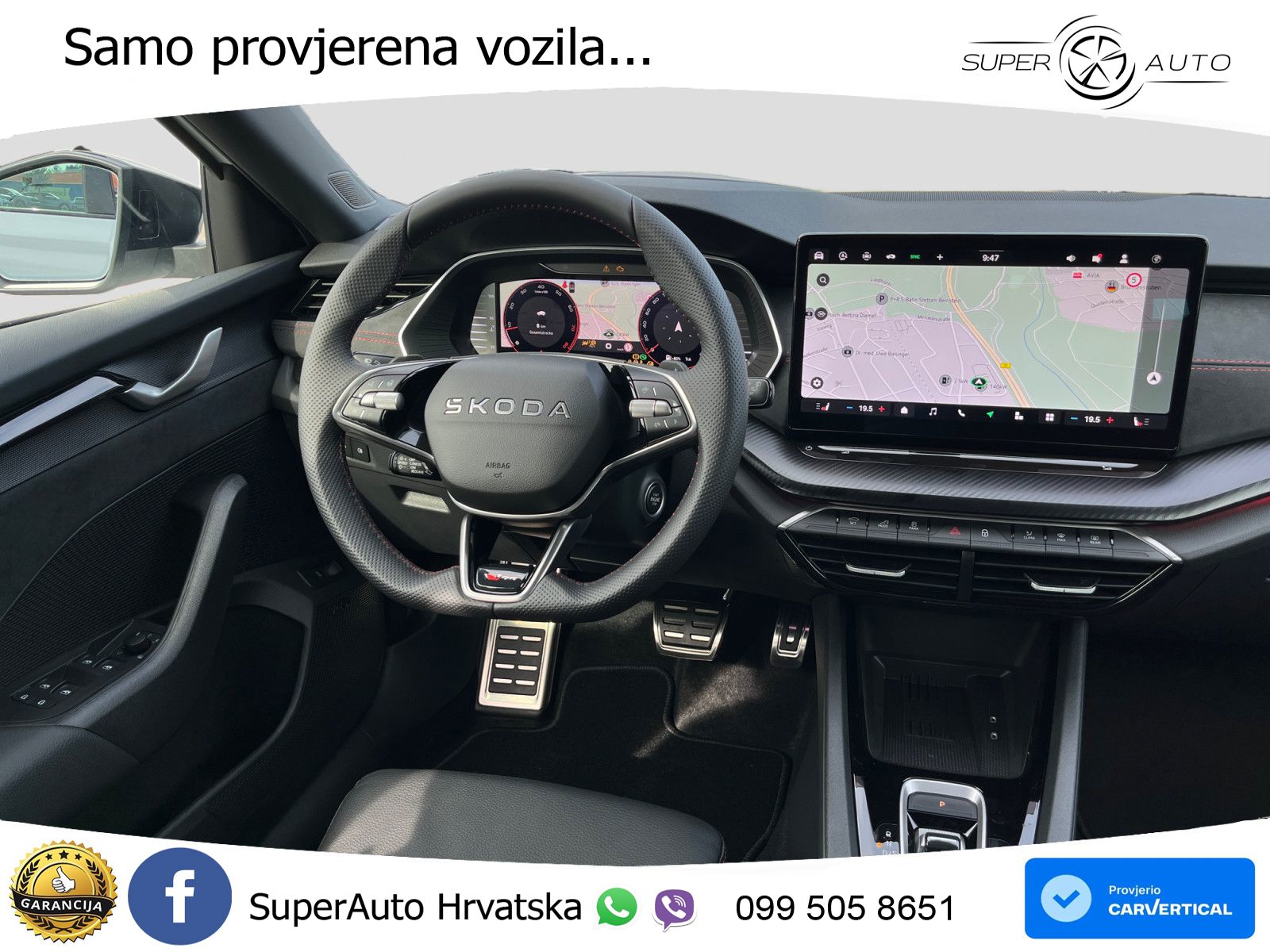Škoda Octavia Combi RS 2.0 TSI (265 KS) DSG LED+GR SJED+ACC