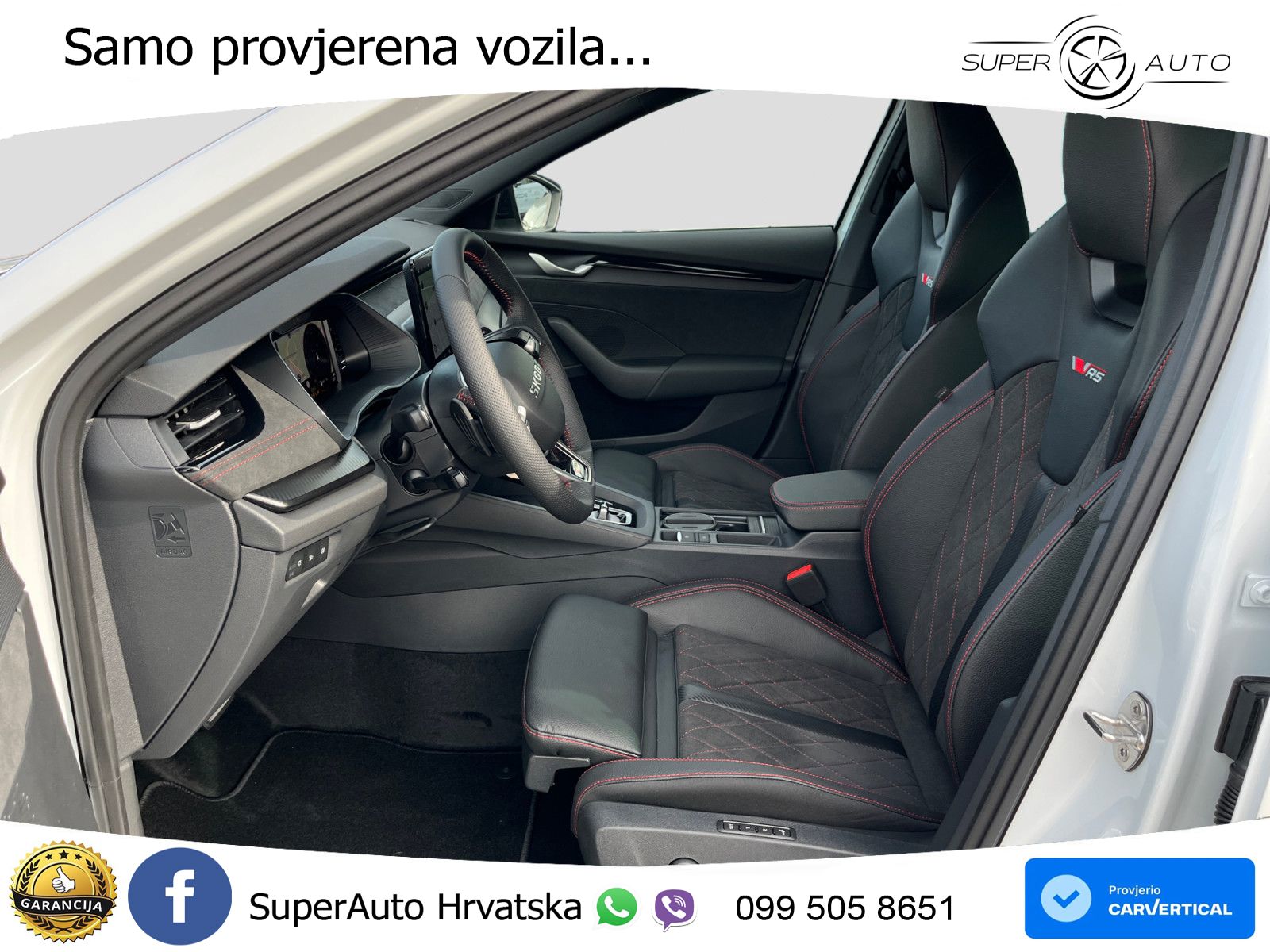 Škoda Octavia Combi RS 2.0 TSI (265 KS) DSG LED+GR SJED+ACC