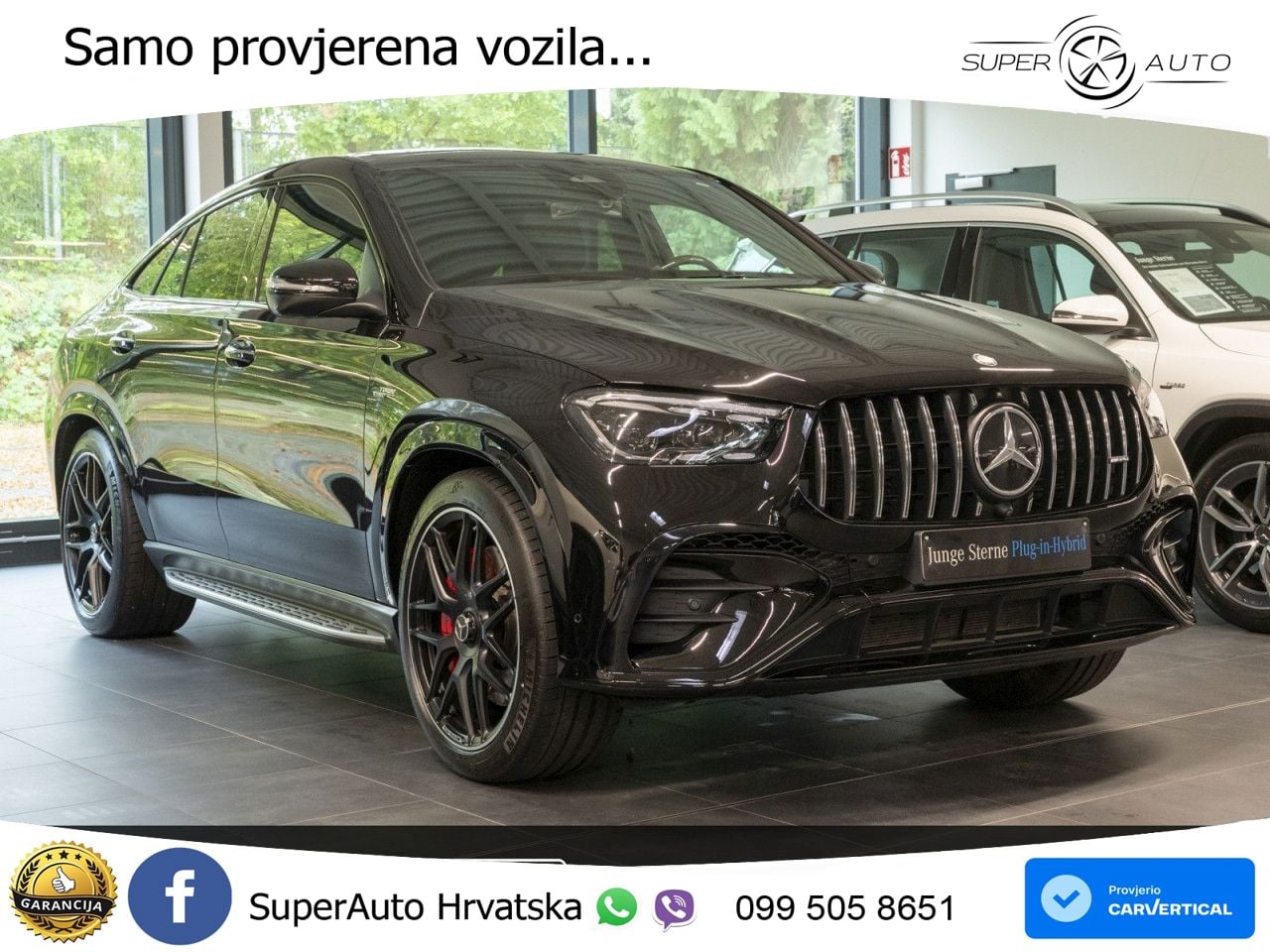 Mercedes AMG GLE 53 (544 KS) Hybrid 4MATIC+ 9G-TRONIC LED+GR SJED+ACC