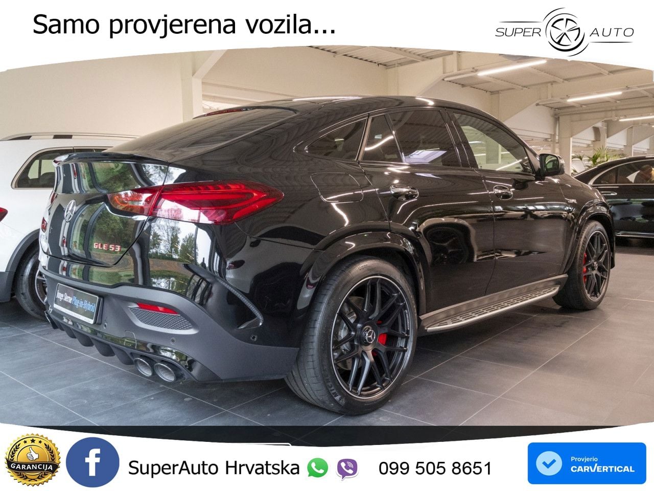 Mercedes AMG GLE 53 (544 KS) Hybrid 4MATIC+ 9G-TRONIC LED+GR SJED+ACC