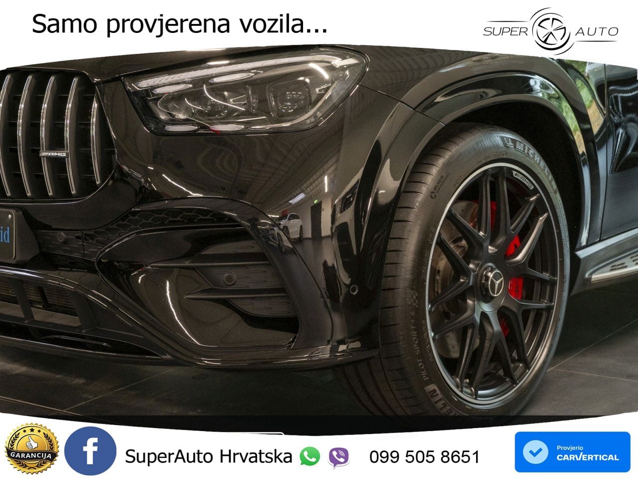 Mercedes AMG GLE 53 (544 KS) Hybrid 4MATIC+ 9G-TRONIC LED+GR SJED+ACC