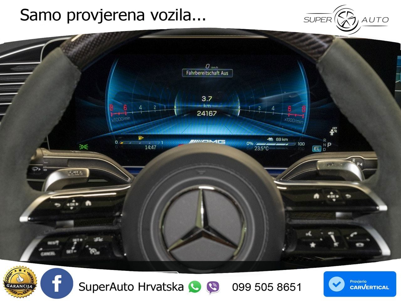 Mercedes AMG GLE 53 (544 KS) Hybrid 4MATIC+ 9G-TRONIC LED+GR SJED+ACC