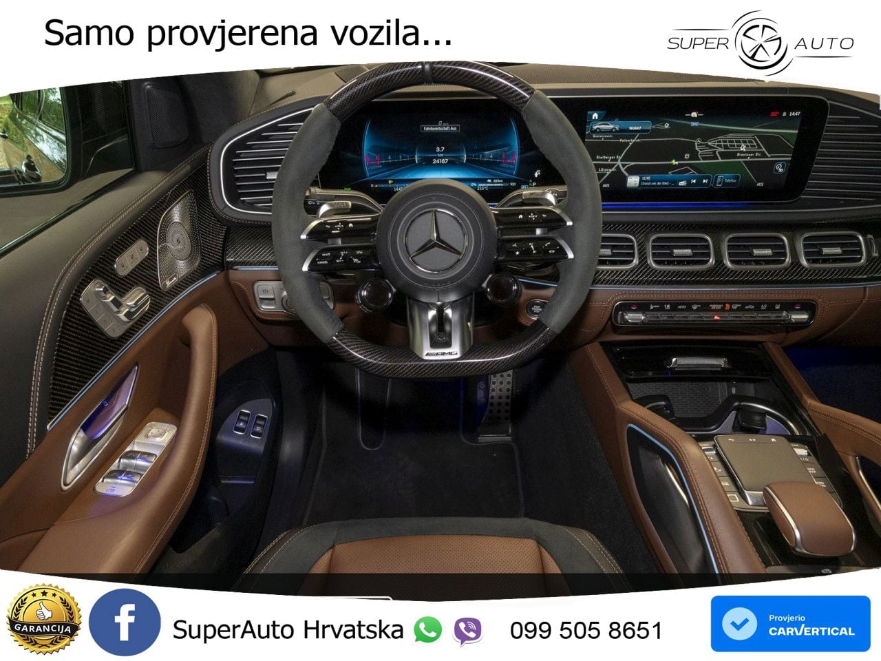 Mercedes AMG GLE 53 (544 KS) Hybrid 4MATIC+ 9G-TRONIC LED+GR SJED+ACC