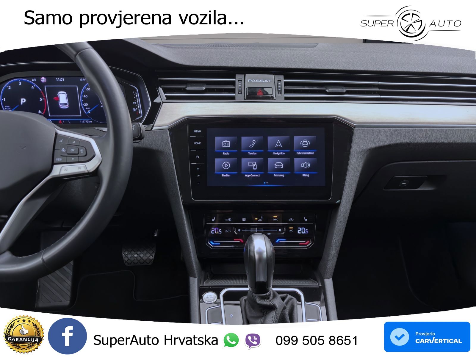 Volkswagen Passat Variant 2.0 TDI (150 KS) DSG Elegance LED+GR SJED+ACC