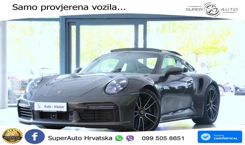 Porsche 911 Turbo S 3.8 (650 KS) PDK MATRIX+GR SJED+KAM