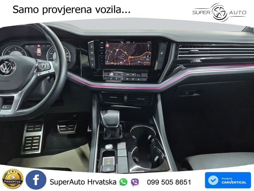 Volkswagen Touareg 3.0 V6 TDI (286 KS) 4MOTION Tiptronic ZRAČNI+ACC+GR SJED+KAM+PANO