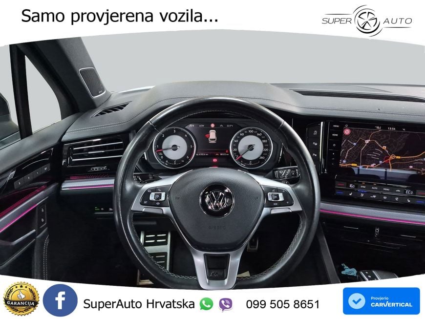 Volkswagen Touareg 3.0 V6 TDI (286 KS) 4MOTION Tiptronic ZRAČNI+ACC+GR SJED+KAM+PANO
