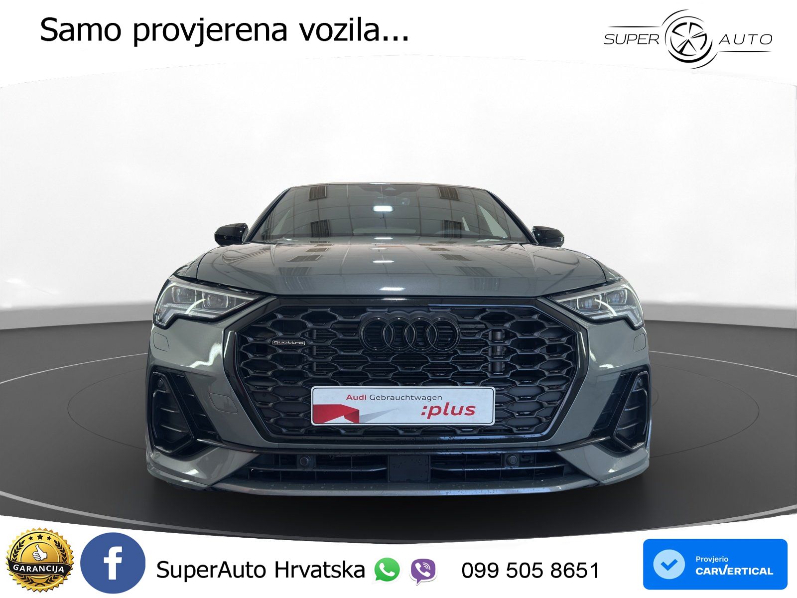 Audi Q3 Sportback 40 TDI (193 KS) quattro S tronic S line MATRIX+GR SJED+KAM
