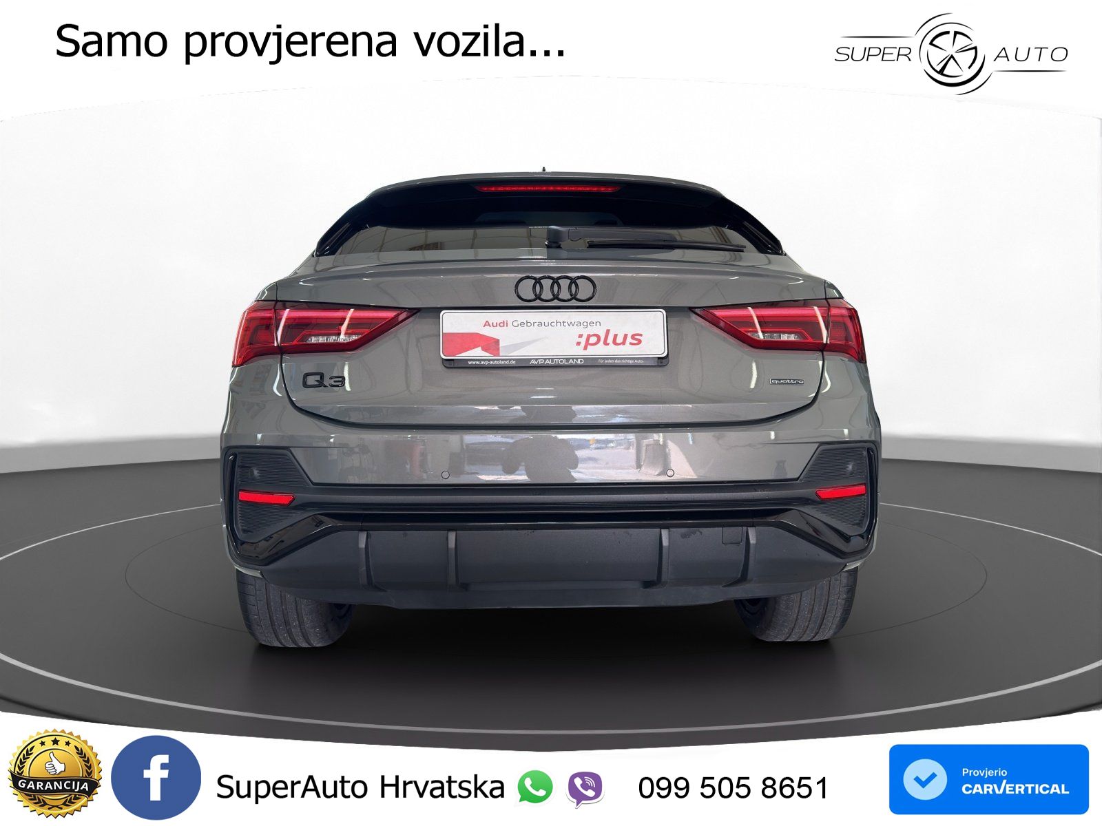 Audi Q3 Sportback 40 TDI (193 KS) quattro S tronic S line MATRIX+GR SJED+KAM