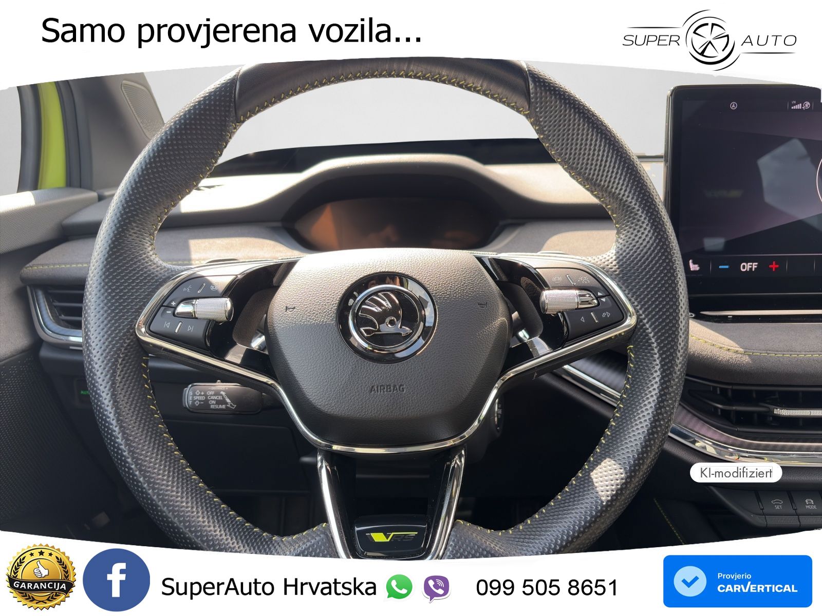 Škoda Enyaq Coupe iV RS 82 kWh (299 KS) AWD Lounge MATRIX+GR SJED+KAM
