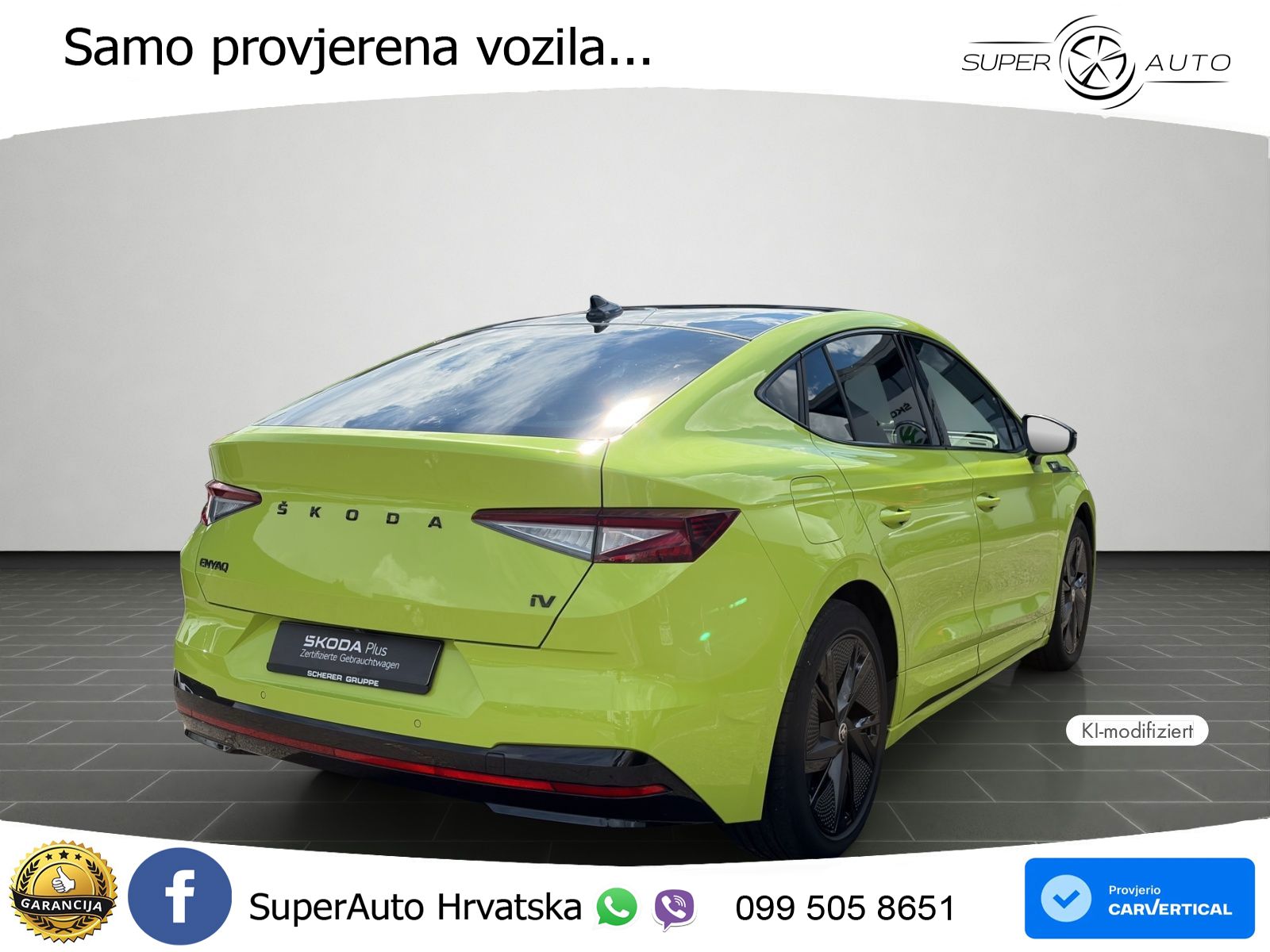 Škoda Enyaq Coupe iV RS 82 kWh (299 KS) AWD Lounge MATRIX+GR SJED+KAM