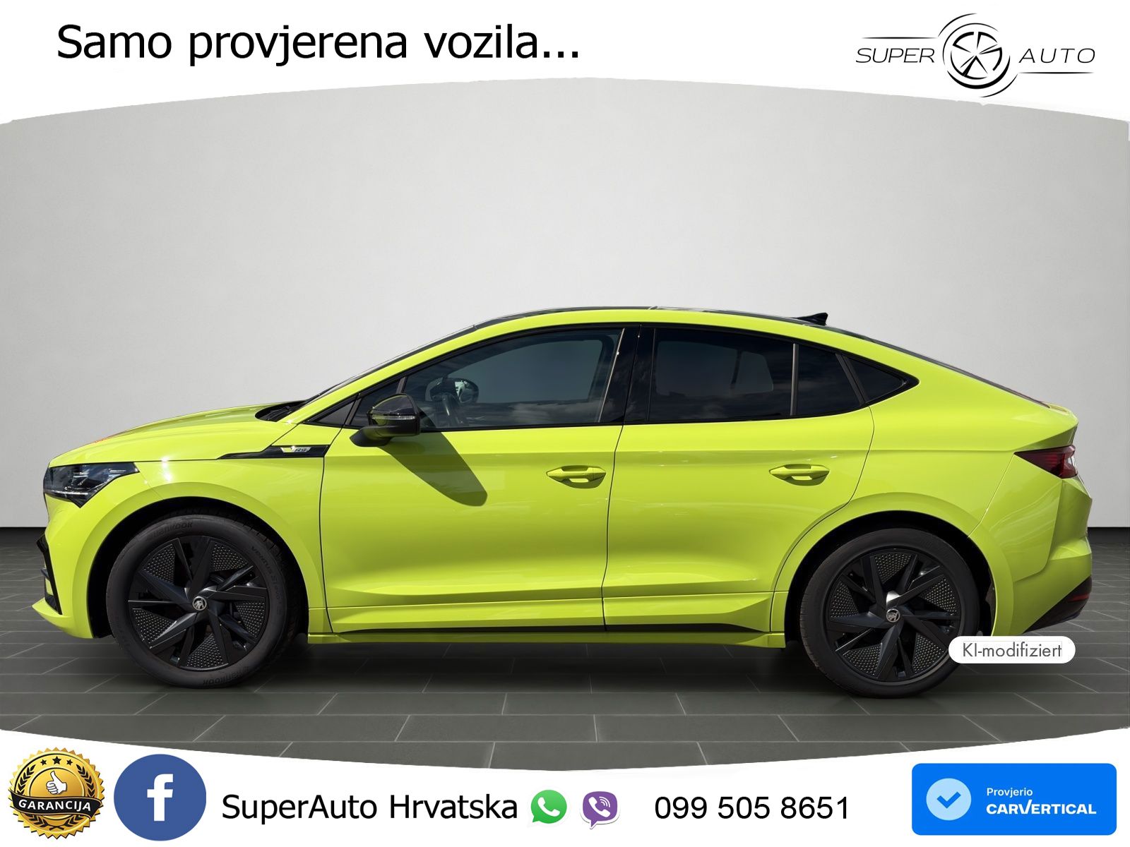 Škoda Enyaq Coupe iV RS 82 kWh (299 KS) AWD Lounge MATRIX+GR SJED+KAM