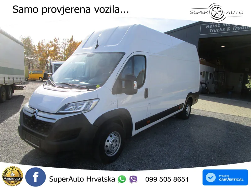 Citroën Jumper 165 PS MAXI L4H3 *KLIMA+3-Sitze+1-Hand* 165 KS