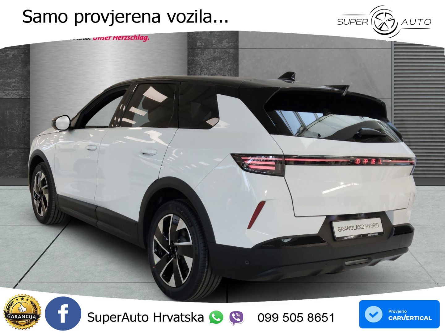 Opel Grandland 1.2 Turbo (145 KS) Hybrid eDCT Ultimate LED+GR SJED+ACC