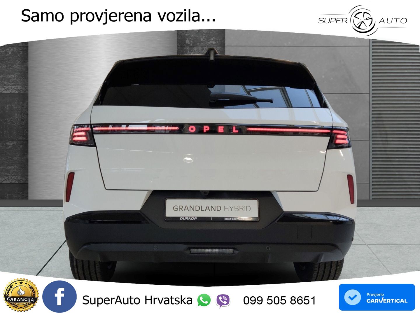 Opel Grandland 1.2 Turbo (145 KS) Hybrid eDCT Ultimate LED+GR SJED+ACC