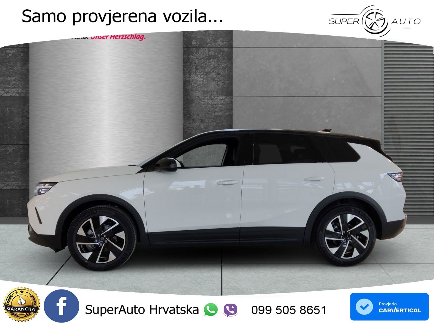 Opel Grandland 1.2 Turbo (145 KS) Hybrid eDCT Ultimate LED+GR SJED+ACC