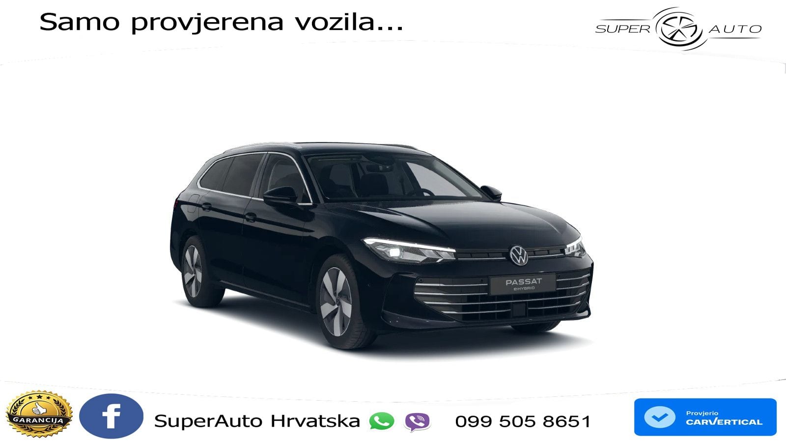 Volkswagen Passat Variant 1.5 TSI (204 KS) eHybrid DSG Business LED+GR SJED+ACC