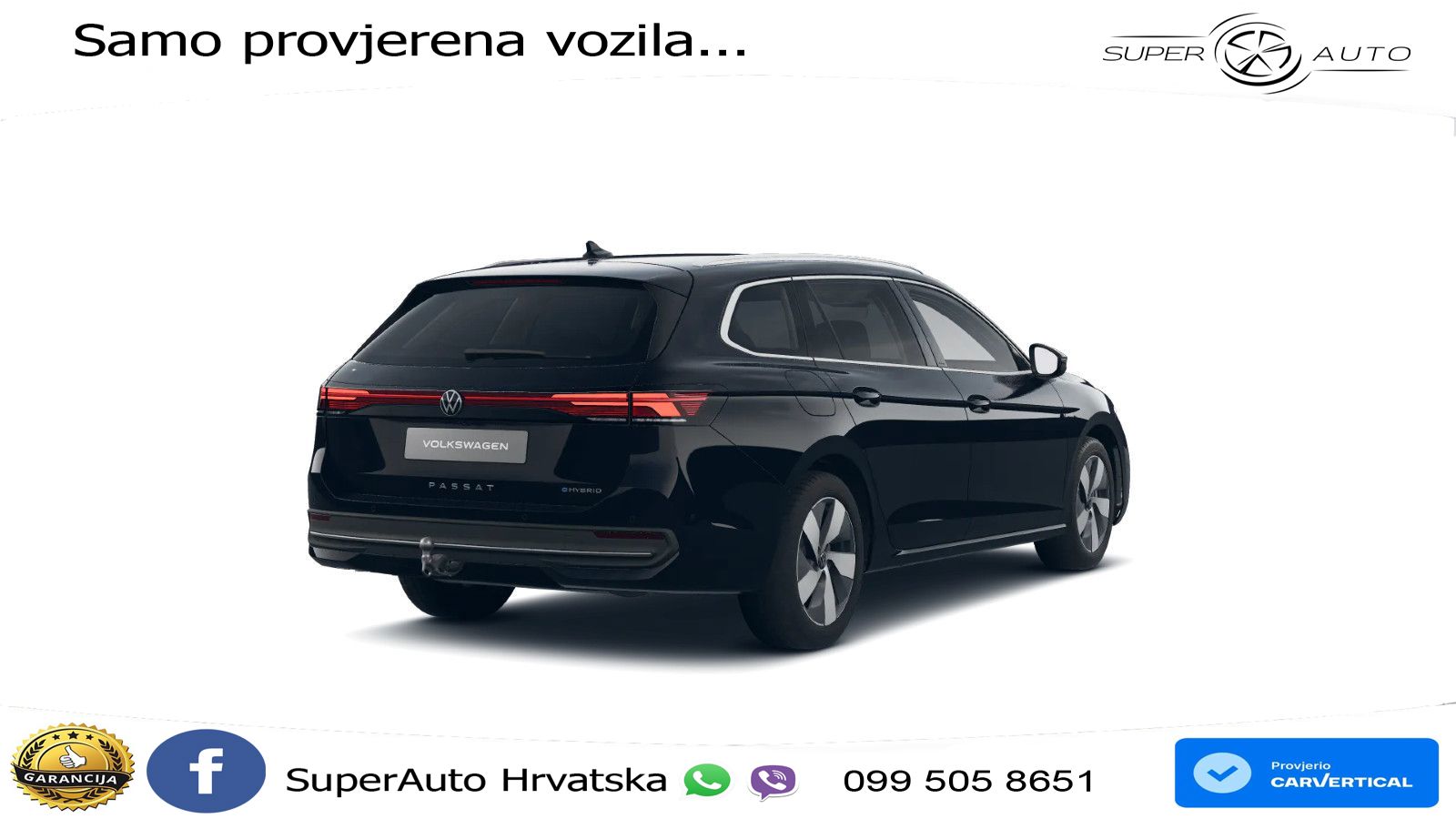 Volkswagen Passat Variant 1.5 TSI (204 KS) eHybrid DSG Business LED+GR SJED+ACC