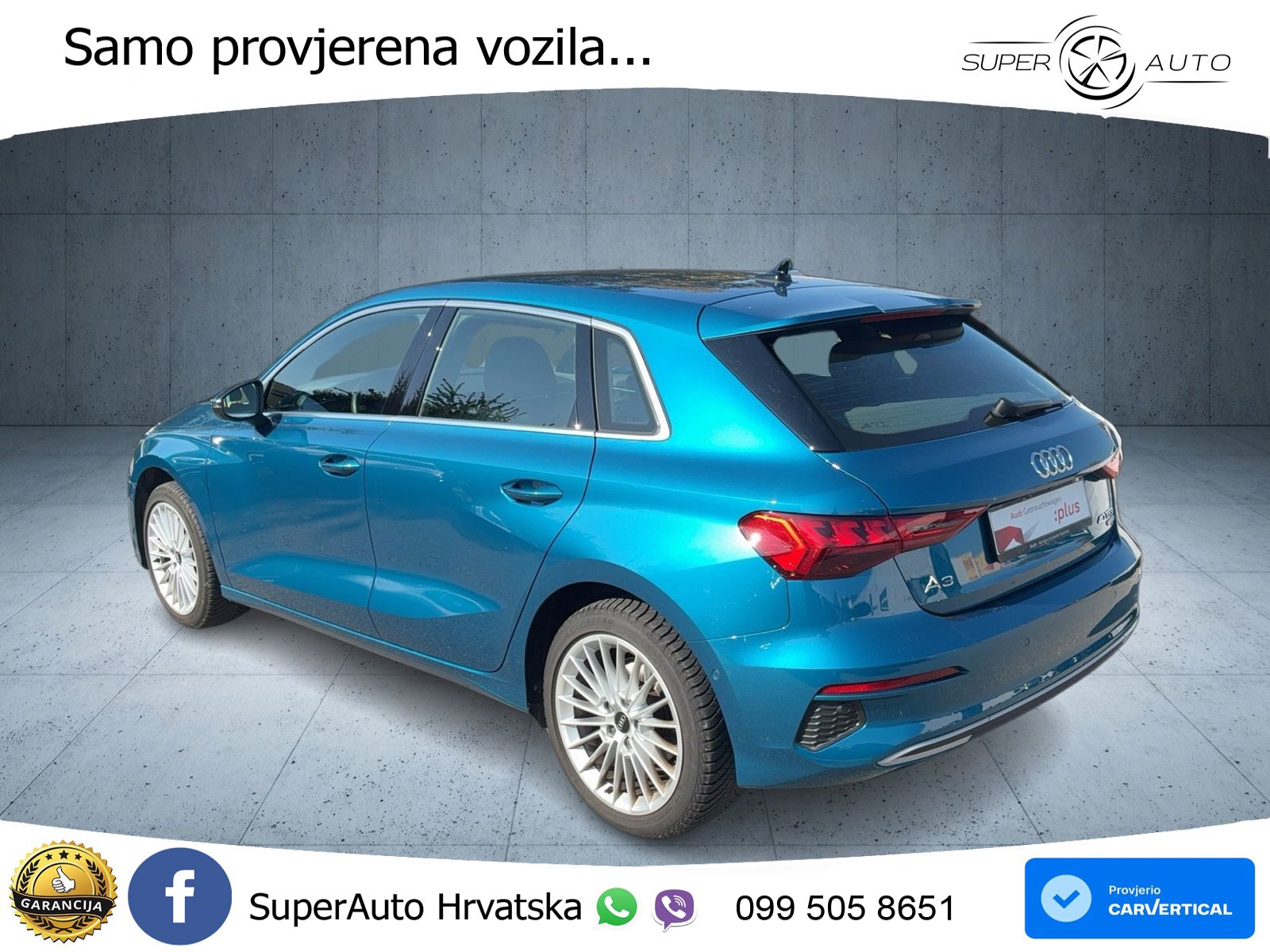 Audi A3 40 TFSI (190 KS) quattro S tronic advanced LED+GR SJED+ACC