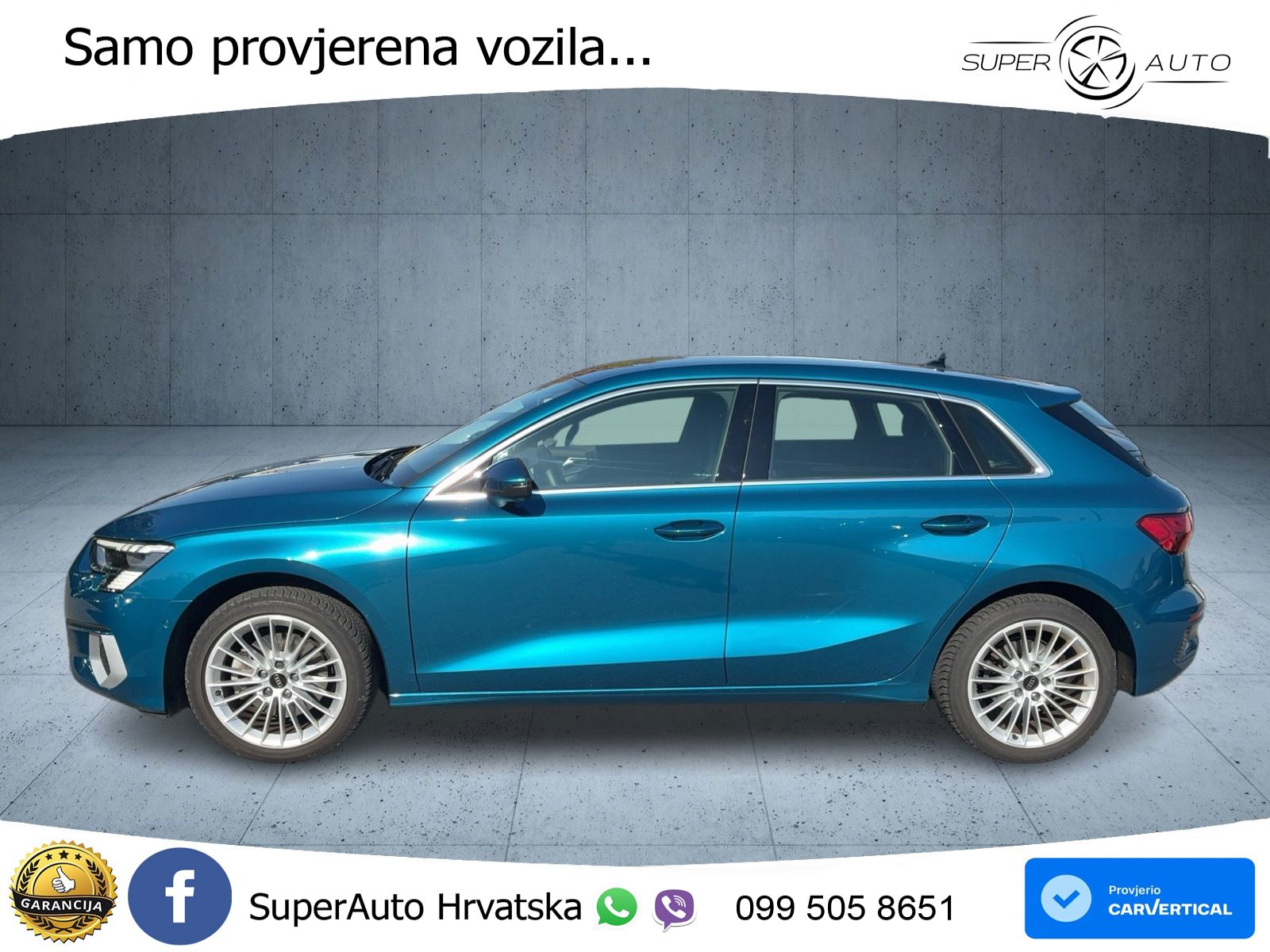 Audi A3 40 TFSI (190 KS) quattro S tronic advanced LED+GR SJED+ACC