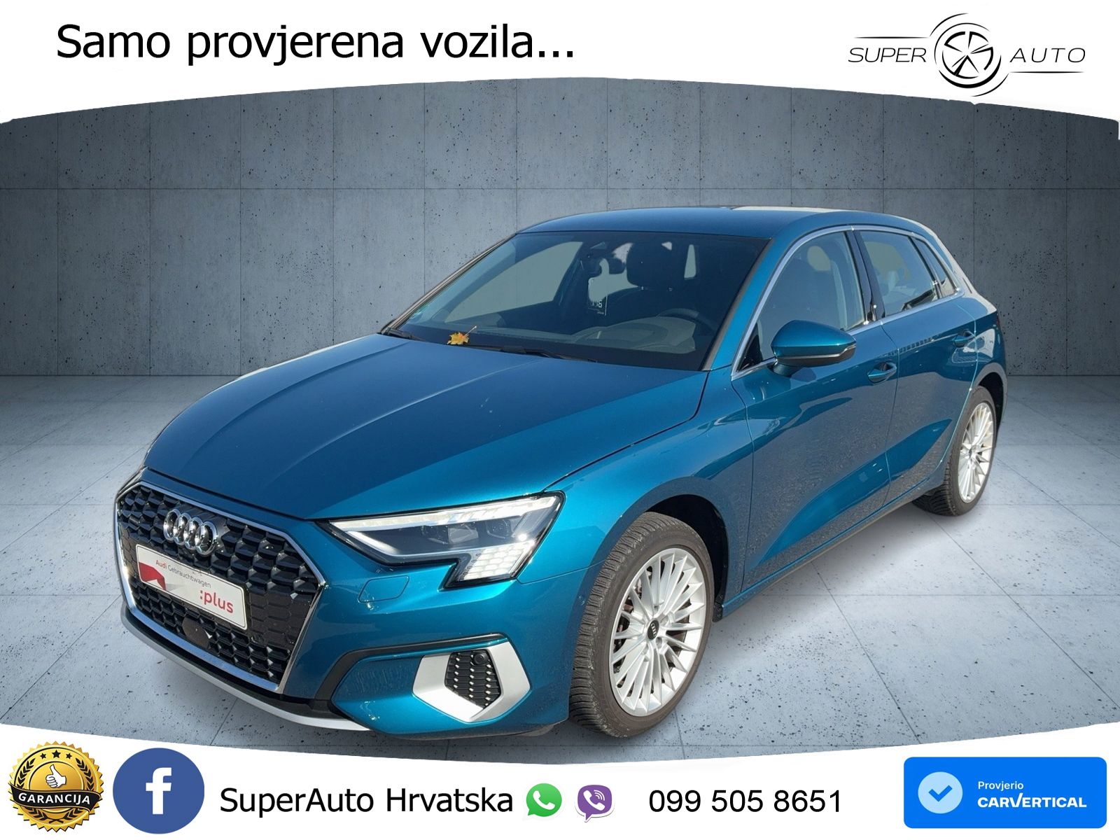 Audi A3 40 TFSI (190 KS) quattro S tronic advanced LED+GR SJED+ACC