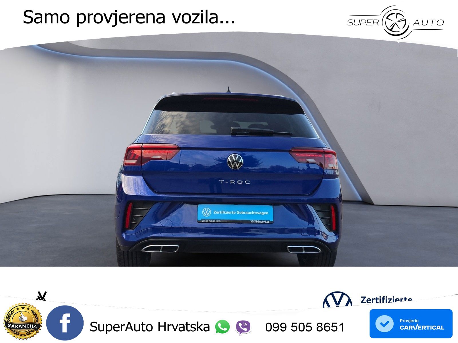 Volkswagen T-Roc 1.5 TSI (150 KS) DSG LED+GR SJED+ACC