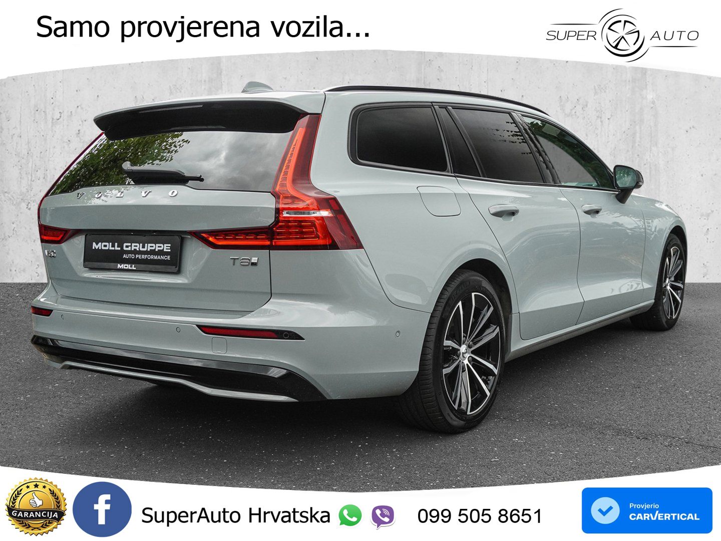 Volvo V60 2.0 T8 AWD Geartronic LED+GR SJED+ACC