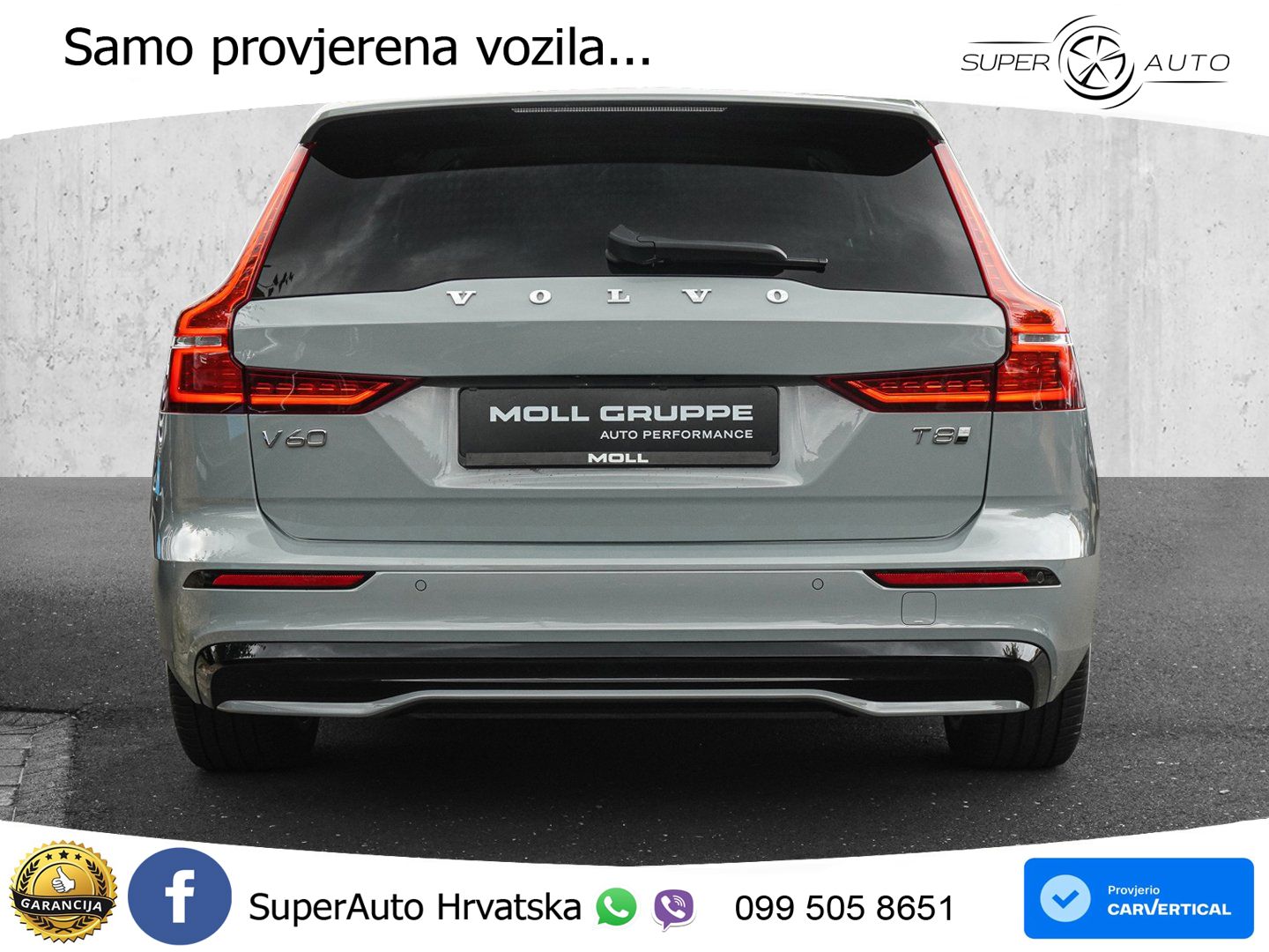 Volvo V60 2.0 T8 AWD Geartronic LED+GR SJED+ACC