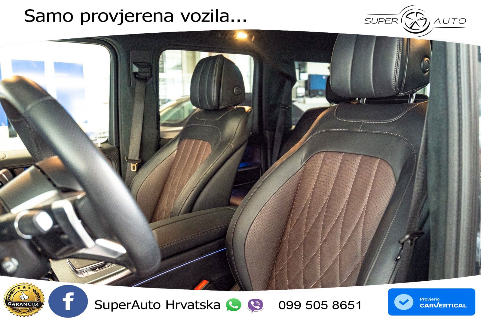 Mercedes G 450d Long (367 KS) 4MATIC 9G-TRONIC Superior ACC+HEAD+4xGR SJED+360+PANO