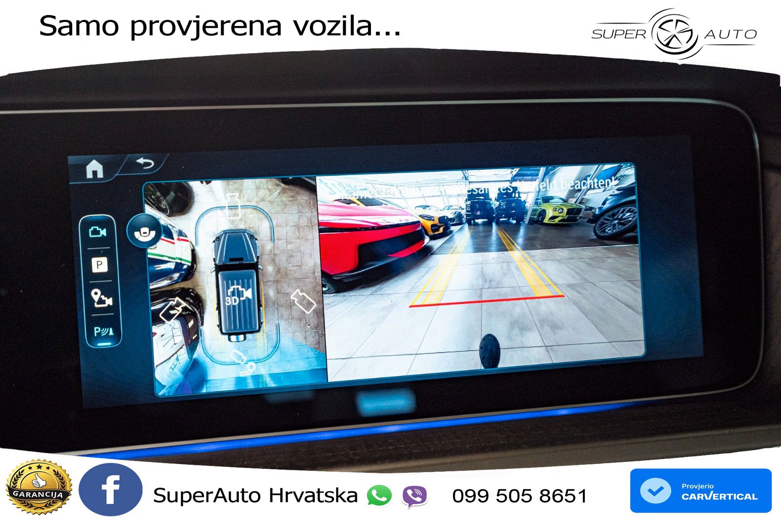Mercedes G 450d Long (367 KS) 4MATIC 9G-TRONIC Superior ACC+HEAD+4xGR SJED+360+PANO