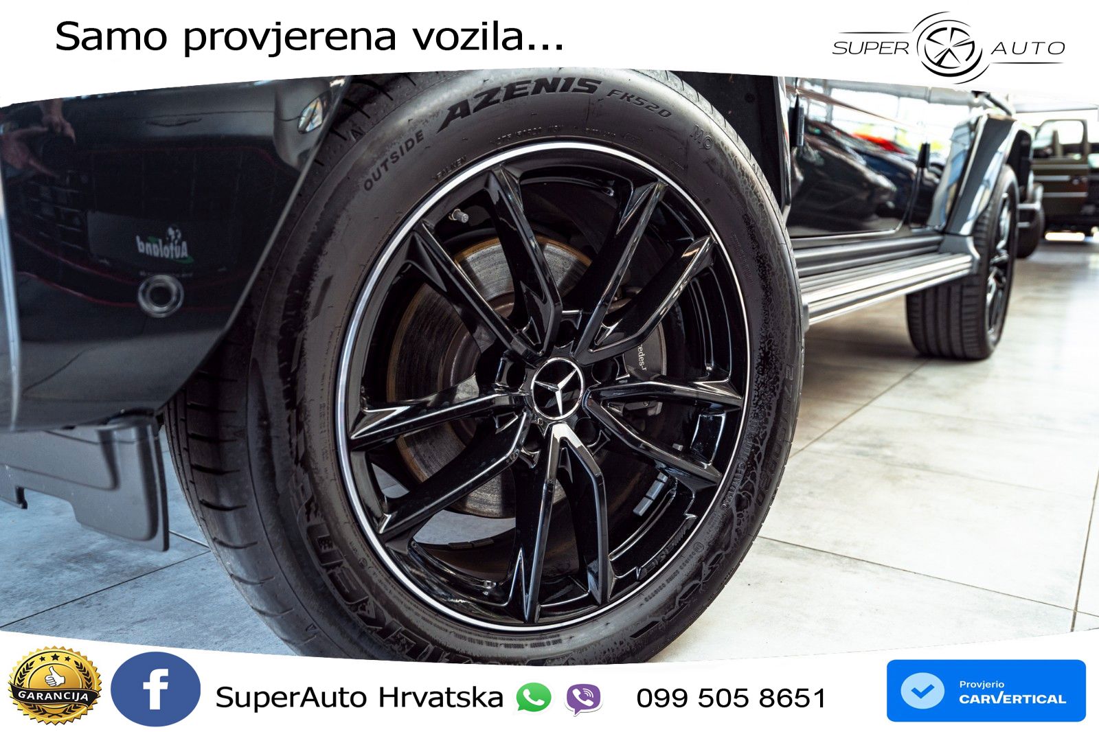 Mercedes G 450d Long (367 KS) 4MATIC 9G-TRONIC Superior ACC+HEAD+4xGR SJED+360+PANO