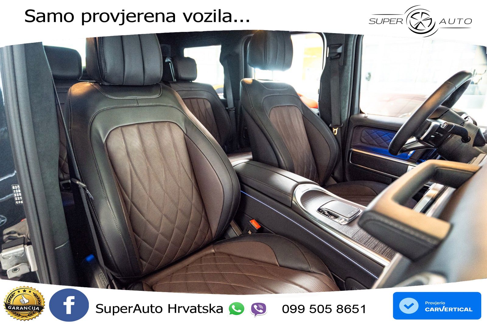 Mercedes G 450d Long (367 KS) 4MATIC 9G-TRONIC Superior ACC+HEAD+4xGR SJED+360+PANO
